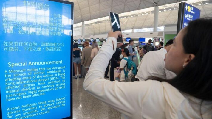 Global Breakdown of Microsoft Cloud Computing Services Hits Hong Kong’s Airport