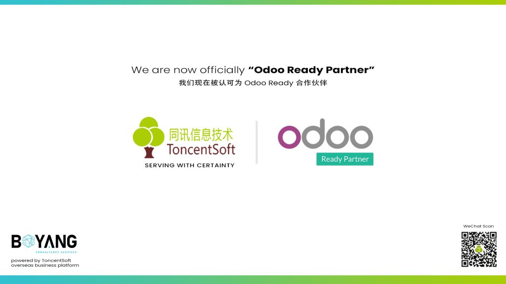 Partnership with Odoo