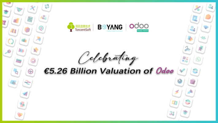 Celebrating €5.26 Billion Valuation of Odoo