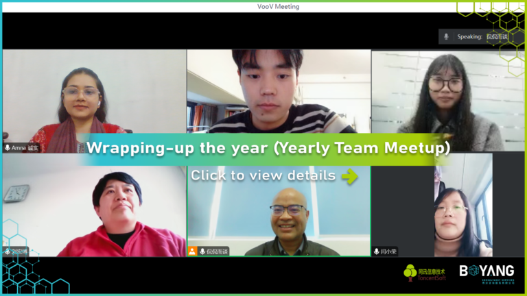 Wrapping-up the year (Yearly Team Meetup)