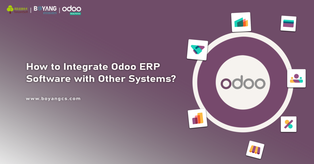 How to integrate Odoo ERP software with other systems using APIs and third party connectors