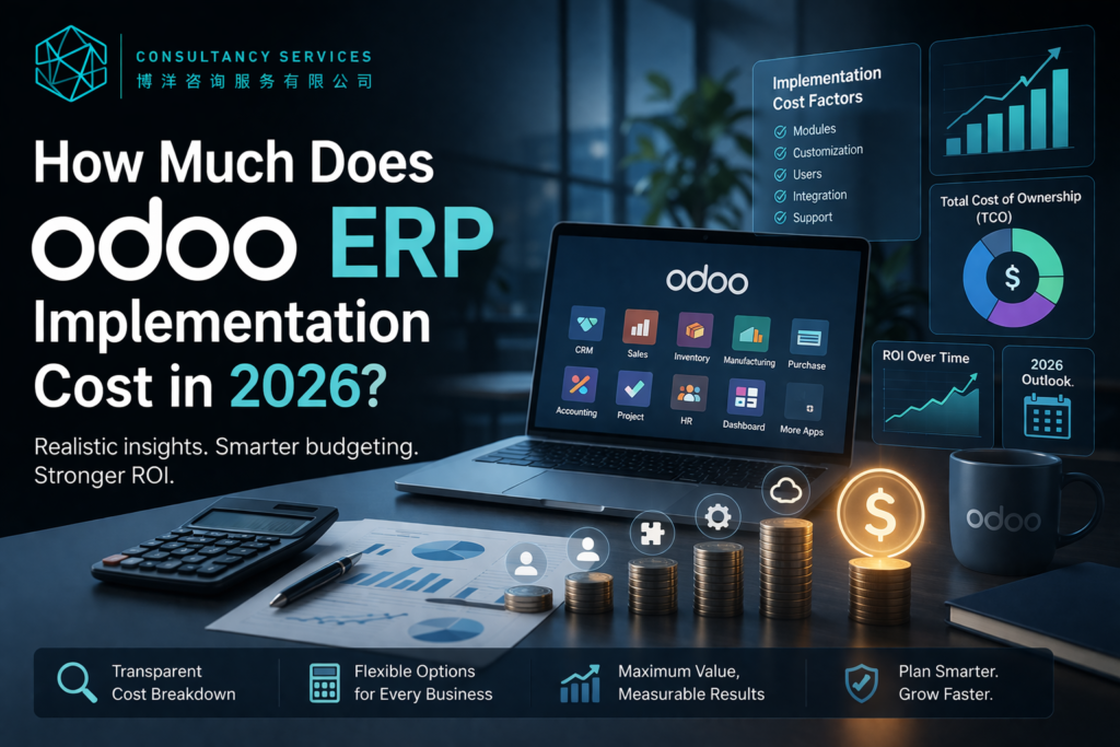 How Much Does Odoo ERP Implementation Cost in 2026?