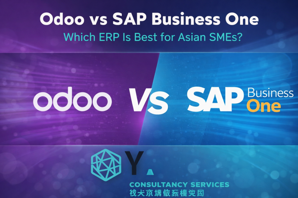 Odoo vs SAP Business One ERP comparison for Asian SMEs by Boyang Consultancy Services