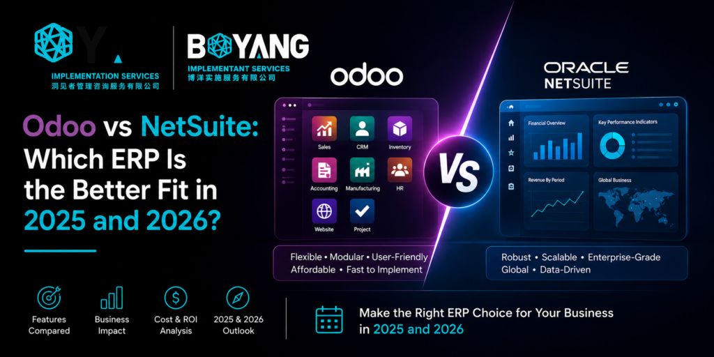 Odoo vs NetSuite: Which ERP Is Better in 2025 and 2026 | BoyangCS