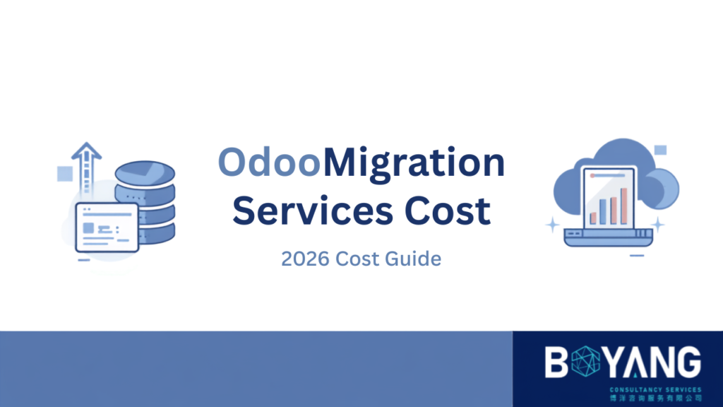 Odoo migration services cost and pricing guide for 2026
